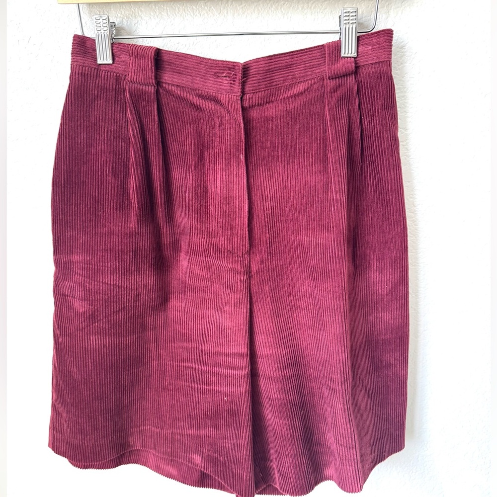 Vintage Corduroy cotton cullotes shorts vguc